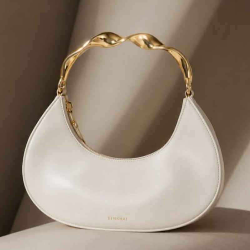 Premium leather clutch