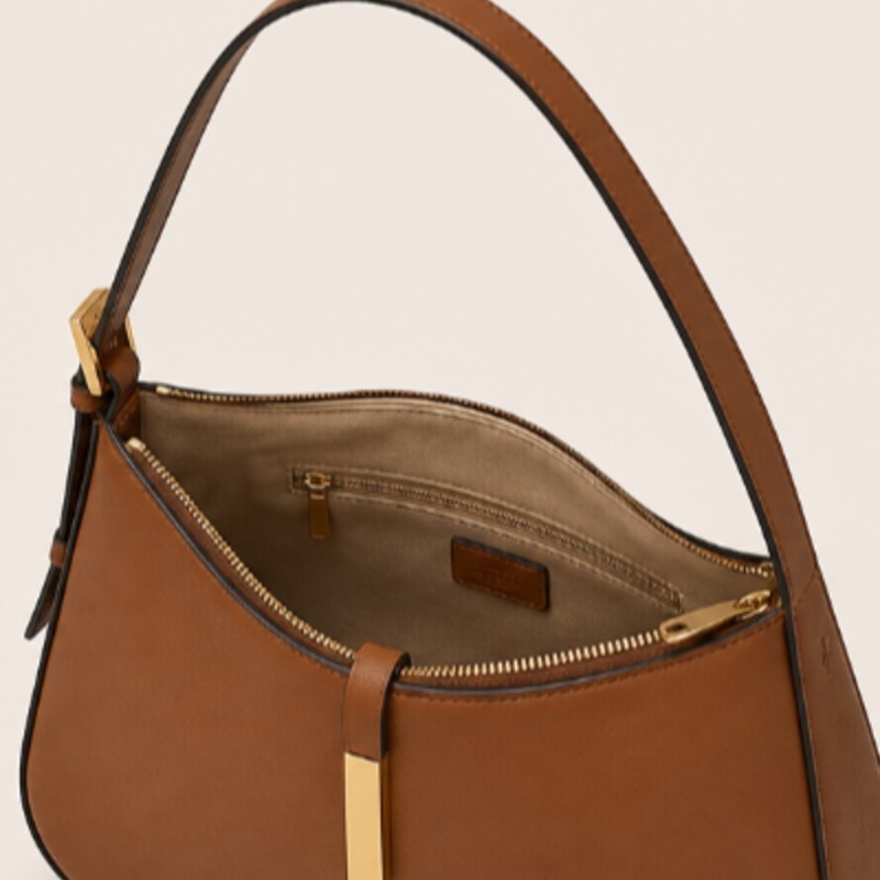Caramel Elegance Shoulder Bag